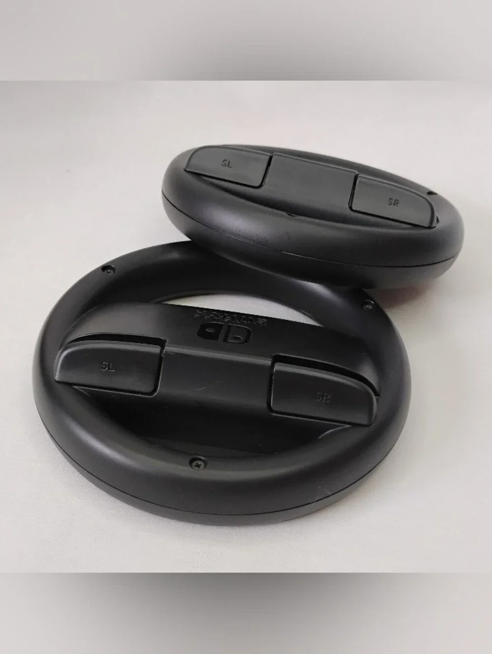 2pc Set Official Nintendo Switch Joy Con Steering Wheel Adapters For Mario Kart